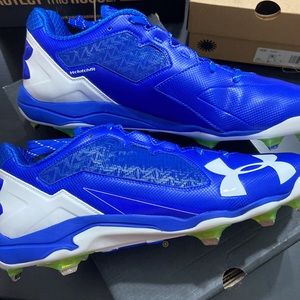 New Under Armour Mens Deception Low DiamondTips Size 10.5